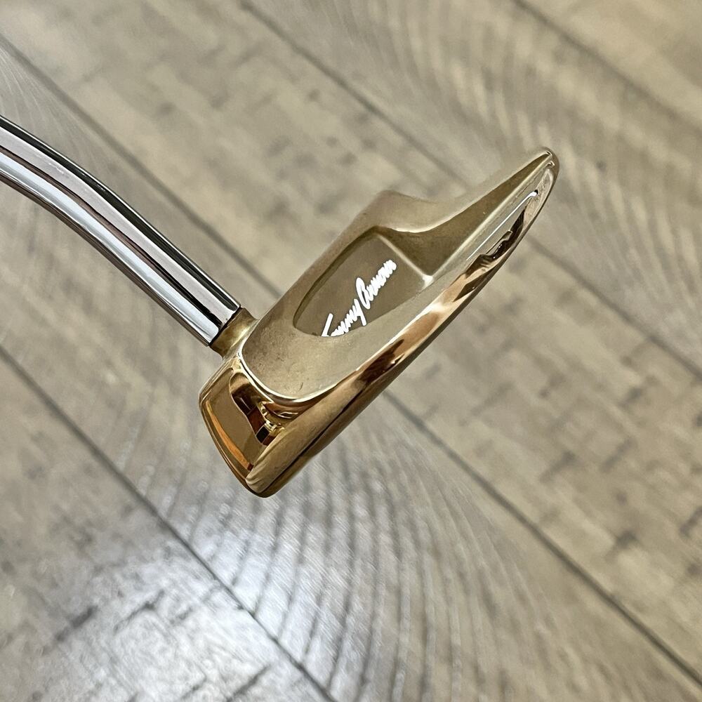 Tommy Armour Impact No. 2 Mid Mallet Gold Milled Face Putter RH 33" New Grip! - Picture 4 of 13